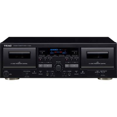 Magnetofon kasetowy, deck TEAC W-1200 czarny 