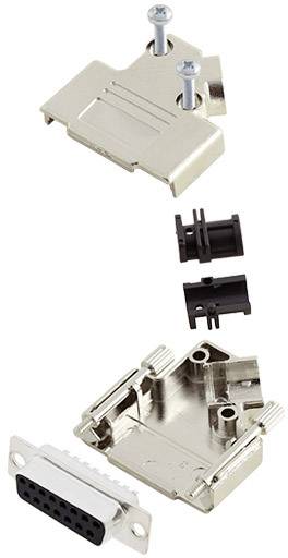 Amphenol L17D45PK-M-15+L77SDA15S Комплект роз'ємів D-Sub 45° 