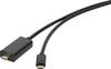 adapter USB-C, Mini DisplayPort Renkforce RF-3421676, styki pozłacane , 3.00 m
