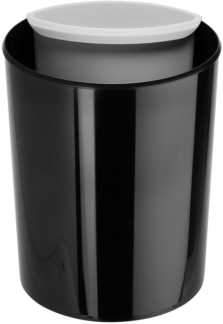 HAN i-LINE 18130-13 Контейнер для паперу 13 л (Ø x В) 240 мм x 300 мм стиролметилметакрилат (SMMA) чорний 1 шт.