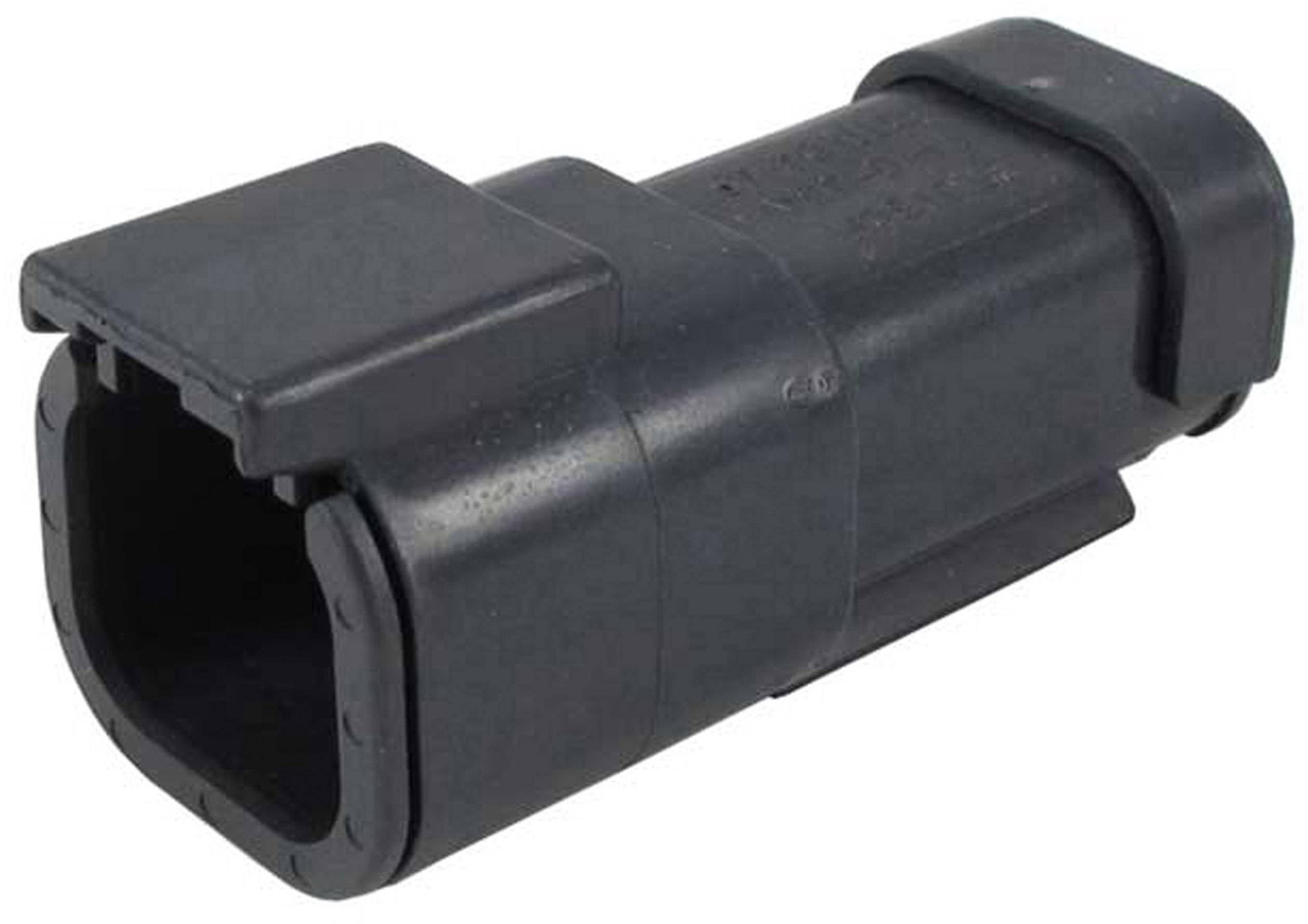 Корпус штекерного роз'єму TE Connectivity DTM04-4P-E005 для кабелю, контакти: 4, 1 шт.