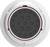 Okrągłe białe urządzenie z czarnym środkiem i kilkoma koncentrycznymi kręgami. Prawdopodobnie element technologiczny lub mechaniczny.