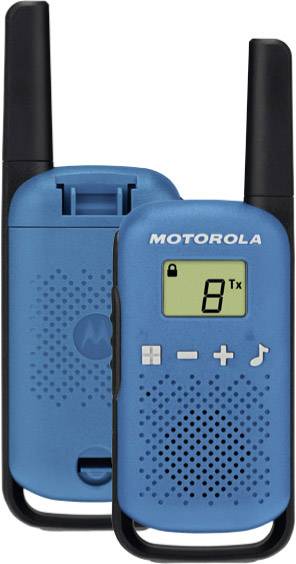 Двосекційна радіостанція Motorola Solutions B4P00811LDKMAW TALKABOUT T42 синього кольору PMR