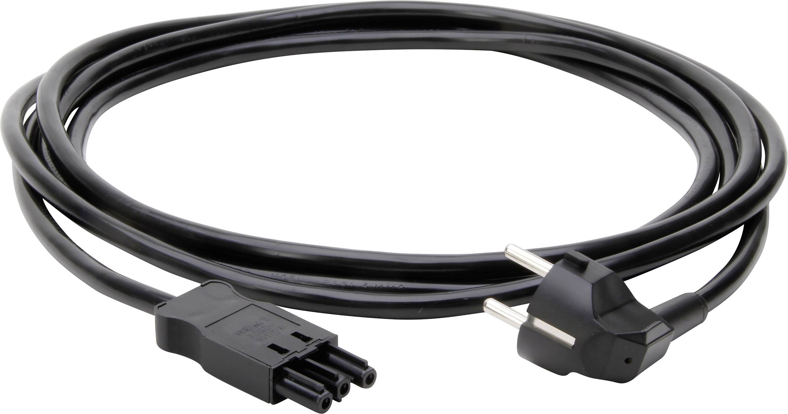 Kabel sieciowy Kopp 226404040 1 szt. czarny 4.00 m