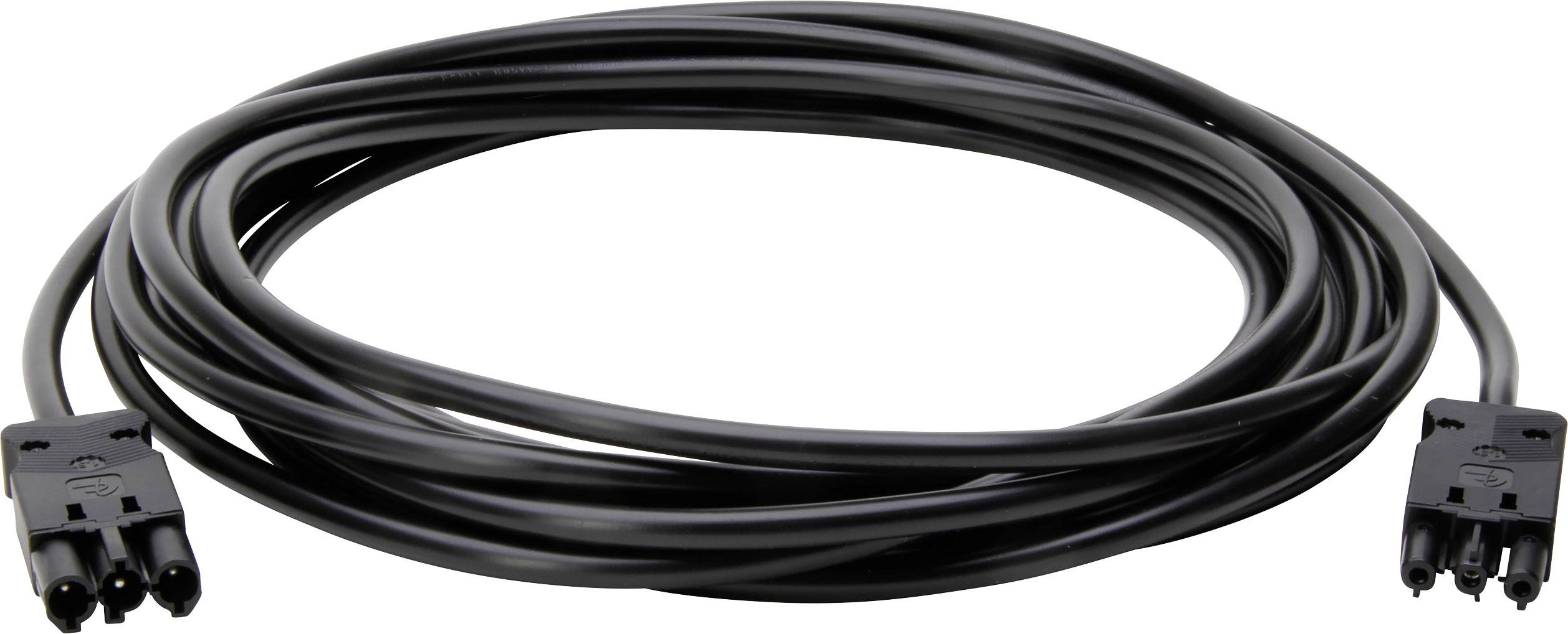 Мережевий кабель Kopp 226508047 1 шт. чорний 8.00 м