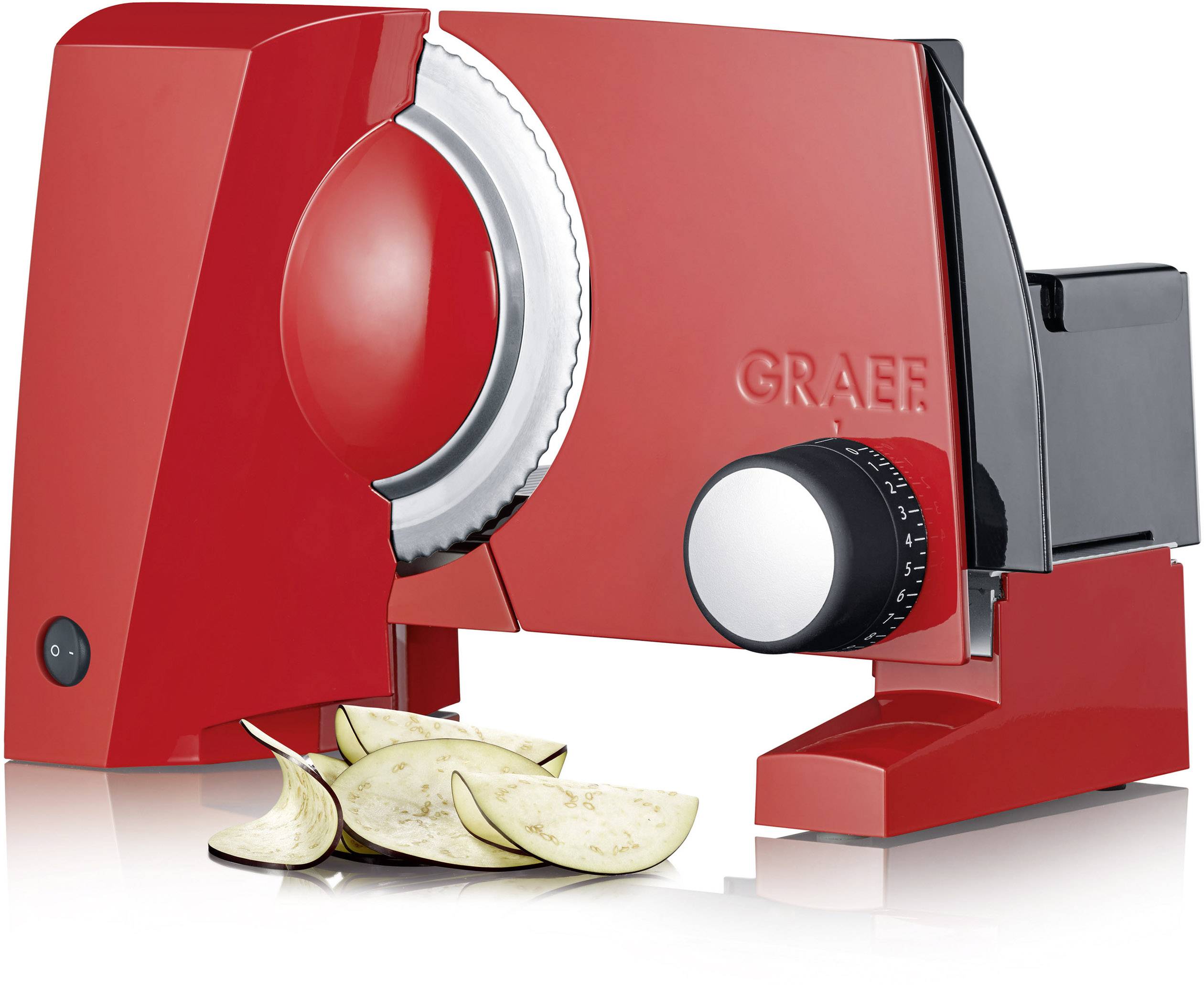 Krajalnica Graef Sliced Kitchen S10003, czerwony