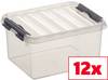 Helit Pojemnik do przechowywania Sunware Q-line przeźroczysty 2 l (S x W x G) 15 x 10 x 20 cm 12 szt.