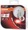 'OSRAM Night Breaker Silver', H1 12V 55W żarówka, oferuje do 100% więcej światła, zasięg do 130 m, pakowana w podwójne opakowanie.