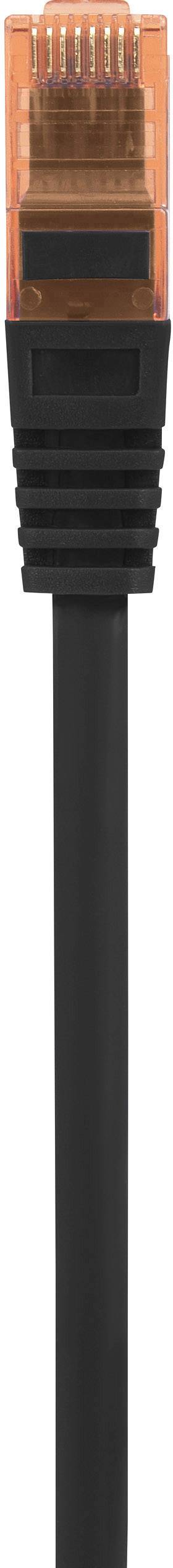 Кабель мережевий Renkforce RF-5042662, 1 шт., RJ45, CAT 6, U/UTP, 15,00 м, чорний