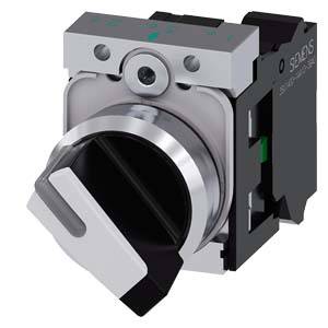 Siemens 3SU11502BF603BA0 3SU1150-2BF60-3BA0 Przełącznik Pozycje przełączenia 2 1 x 90 ° 1 szt.-0