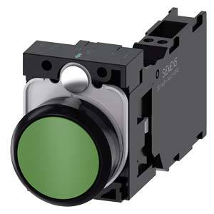 Siemens 3SU11000AB403FA0 3SU1100-0AB40-3FA0 Przycisk chwilowy 1 szt.-0