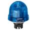 Niebieska lampa ostrzegawcza Siemens 8WD53 z oznaczeniem CE, 24V UC.