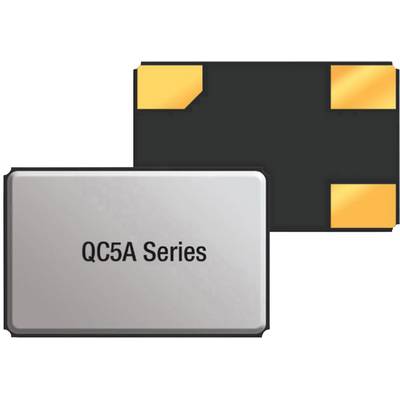 Na ilustracji widać element elektroniczny z serii 'QC5A', składający się z prostokątnej, srebrnej obudowy.