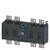 Elektryczny element składowy z czterema zaciskami, prawdopodobnie wyłącznik mocy, służący do sterowania i dystrybucji energii elektrycznej.