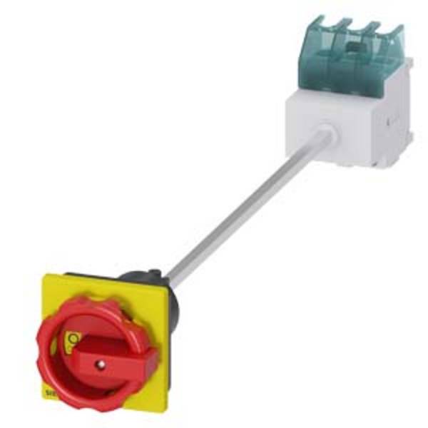 rozłącznik izolacyjny czerwony, żółty 3 styki 16 mm² 32 A 690 V/AC Siemens 3LD22130TK53