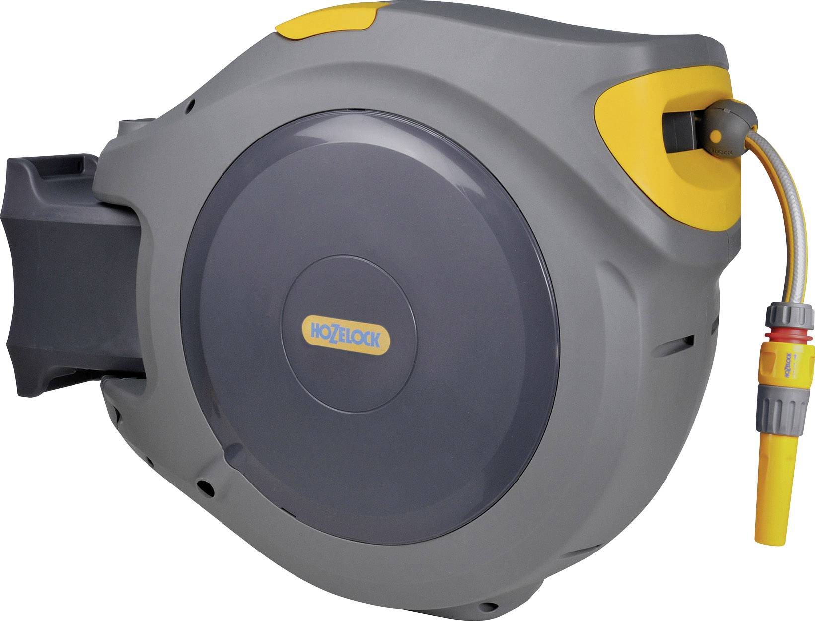 Hozelock 2595R0000 Auto Reel 40 Zwijacz do węża ogrodowego 40 m 1 szt. szary, żółty