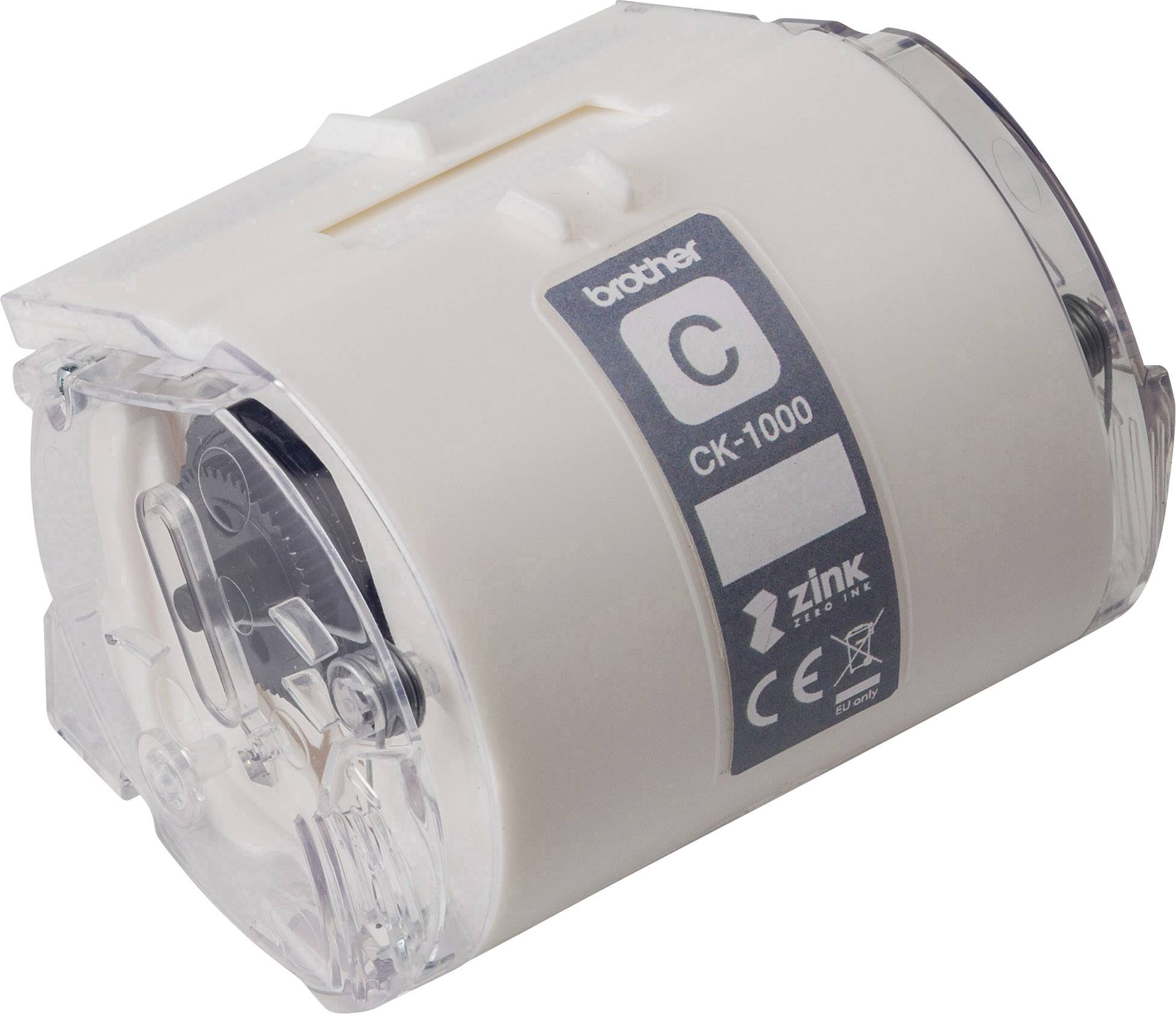 Принтер етикеток Brother CK1000, 50 мм x 2 м, ролик для чищення, білий