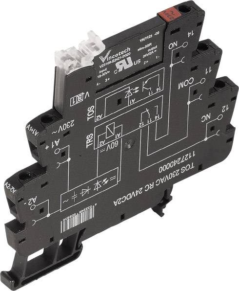 Przekaźnik SSR Weidmüller TC-GSR-1-25DD 0.1 A 48 V/DC 10 szt.