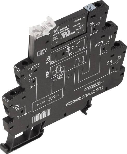 Przekaźnik SSR Weidmüller TC-GSR-1-25DD 0.1 A 48 V/DC 10 szt.
