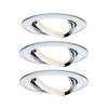Lampa do zabudowy Paulmann Nova 93452 Zestaw 3-elementowy 18 W 470 lm