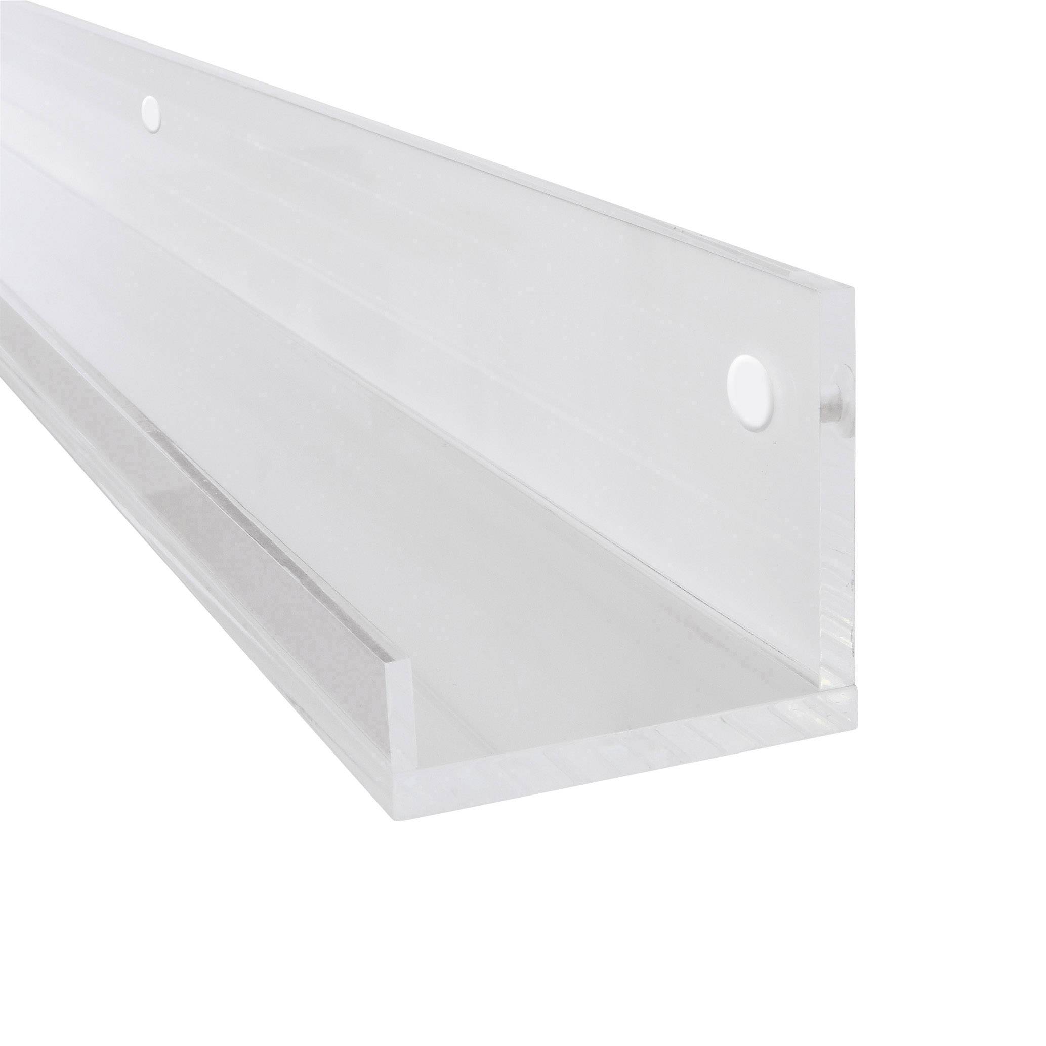 Підвісна полиця Sigel GA111 прозора 50 см x 5 см x 8 см 1 шт.