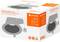 Opakowanie 'LEDVANCE DOWNLIGHT COMFORT DN155'. Przedstawia okrągłą lampę sufitową, 18W, temperatura barwowa 3000/4000/5700K, strumień świetlny 1600/1620/1470 lumenów.