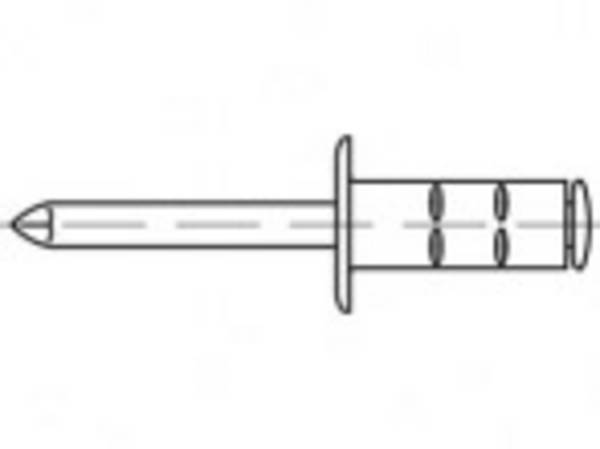 Nit ślepy TOOLCRAFT TO-5380533 3.2 mm  1000 szt.