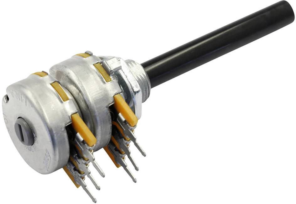 OMEG PC2G20BU CEBS F1 L:50 B10K PC2G20BU CEBS F1 L:50 B10K Стерео поворотний потенціометр 0,2 Вт 10 кОм 1 шт.