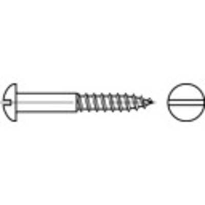Wkręt do drewna z łbem płaskim TOOLCRAFT TO-5446677 DIN 96 4 mm 35 mm 200 szt.