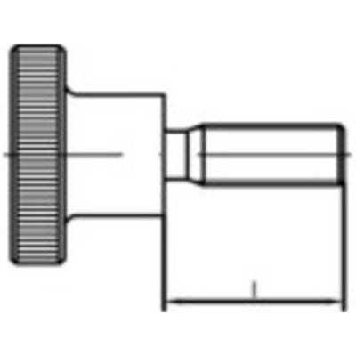 Śruba radełkowana TOOLCRAFT TO-5447862 M4 10 mm DIN 464 50 szt.