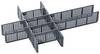 Wkładka do walizki Allit ProServe Divider Set 2 457950 Wymiary: (D x S x W) 360 x 150 x 35 mm