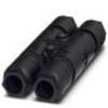Phoenix Contact 1411422 Rozdzielacz złącza męskiego okrągłego QPD H 4PE6,0 4X9-14 BK, 1 szt.