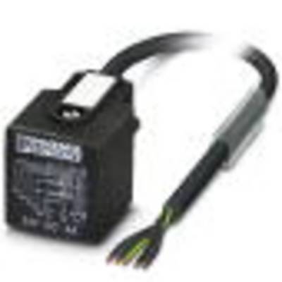 Elektroniczny element składowy z przewodami, oznaczony etykietą 'Omron'. Prawdopodobnie przeznaczony do zastosowań przemysłowych.