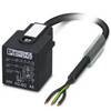 Phoenix Contact 1443116 Złącze męskie zaworowe z kablem formowanym SAC-3P- 3,0-PUR/A-1L-V, A standard, styki: 3, 24 V, 1 szt.