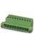 Zielony elektryczny złącz wieloklemowy, odpowiedni do zastosowań w połączeniach przewodów.