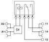 Przekaźnik interfejsowy Phoenix Contact PLC-RPT-110UC/21AU/RW 10 szt.