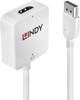 LINDY 38146 HDMI / DisplayPort konwerter [1x złącze żeńskie HDMI - 1x złącze męskie DisplayPort] biały