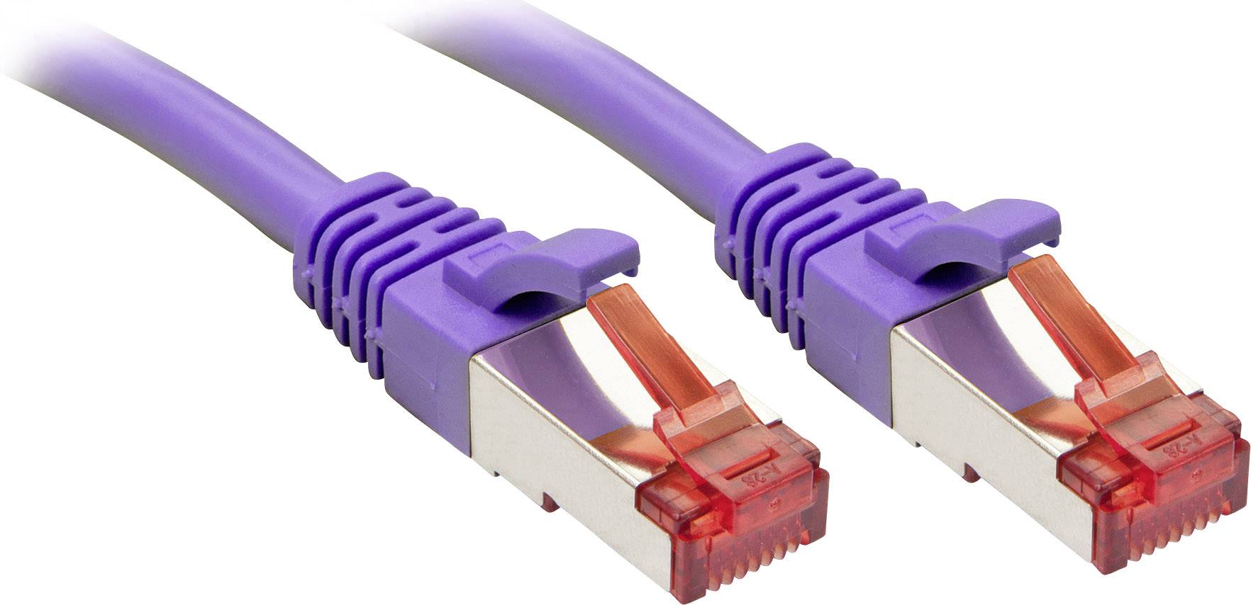 Мережевий кабель LINDY 47823, 1 шт., RJ45, CAT 6, S/FTP, 1,50 м, фіолетовий
