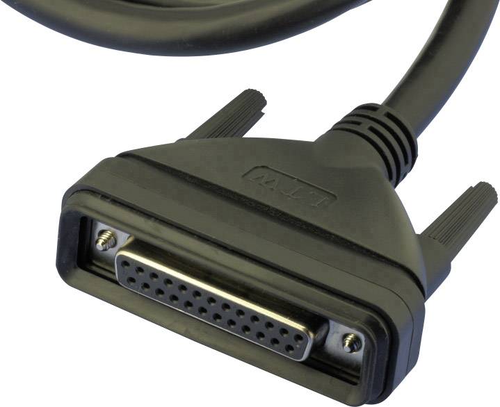 W & P Products WA100-37-2-0200-00-0 Гнездо D-Sub Кількість контактів: 37 кабель з вільним кінцем 1 шт.