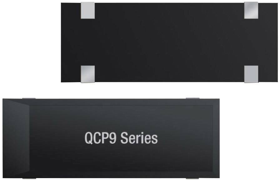 Dwa czarne prostokątne obiekty, jeden z napisem 'QCP9 Series'.