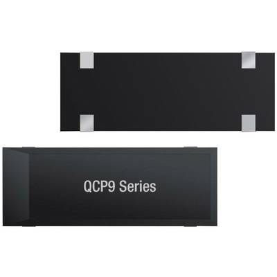 Dwa czarne prostokątne obiekty, jeden z napisem 'QCP9 Series'.