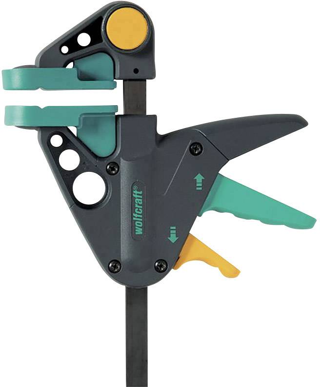 Затискач Wolfcraft 3456000 Максимальна ширина затиску: 150 мм Подача: 65 мм Wolfcraft 3456000 Максимальна ширина затиску: 150 мм П