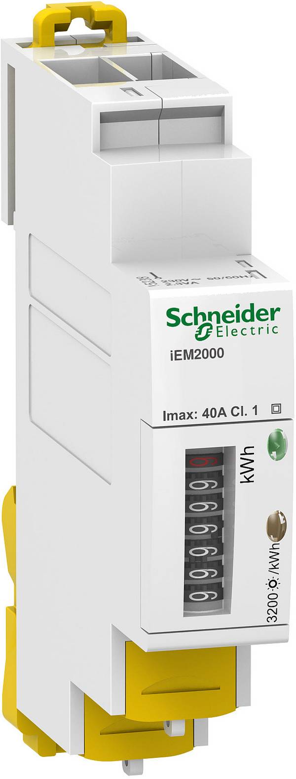 Schneider Electric A9MEM2000 A9MEM2000 Licznik prądu E cyfrowy 40 A Zezwolenie MID: tak sztuka 1 szt.