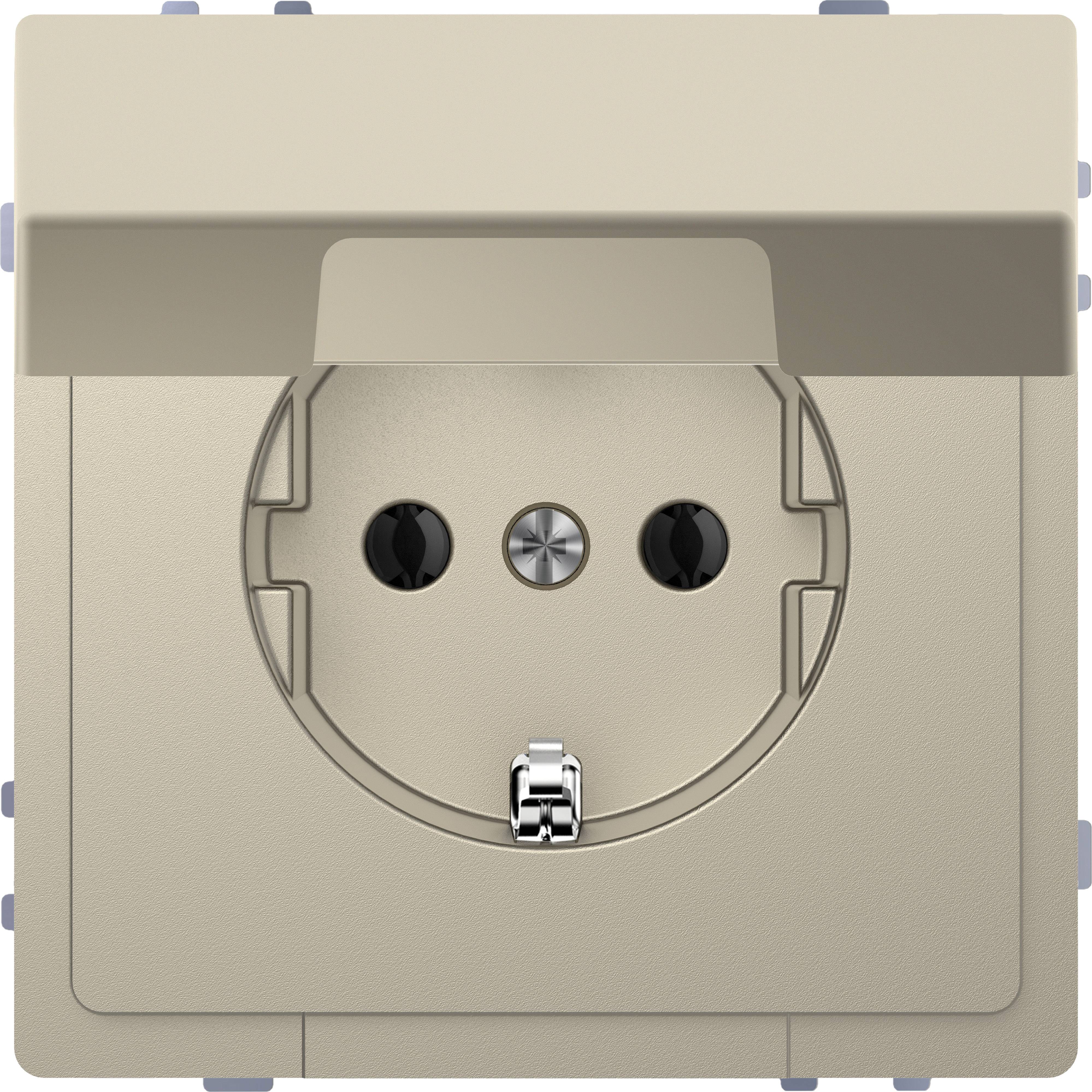 Gniazdo elektryczne Merten System Design MEG2310-6033, sahara