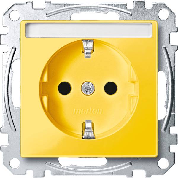 Merten   Gniazdo elektryczne System M żółty MEG2302-0307 1 szt.