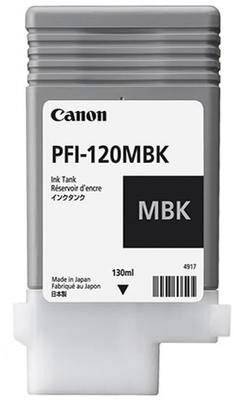 Чорнило Canon PFI-120 MBK оригінальне чорнило Matte black 2884 C 001