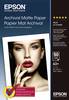 Epson Archival Matte Paper A3+ C13S041340 Papier fotograficzny DIN A3+ 189 g/m² 50 ark. matowy, powierzchnia teksturowana