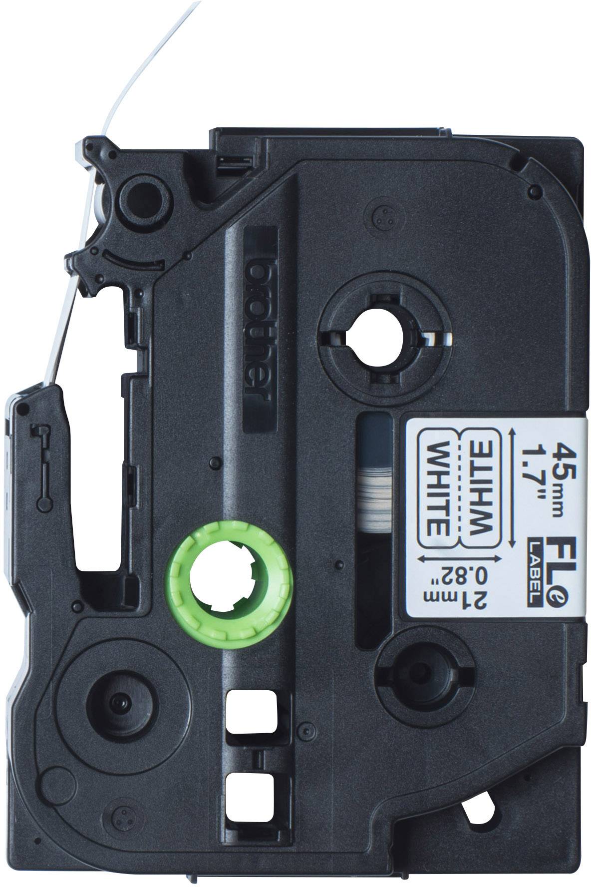 Стрічка для друку Brother FLE2511, Колір стрічки: біла / Колір друку: чорний Brother FLE2511, Колір стрічки: біла / Колір друку: ч