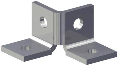 Fischer З'єднувальний елемент Сталь гарячеоцинкована 537585 20 шт.