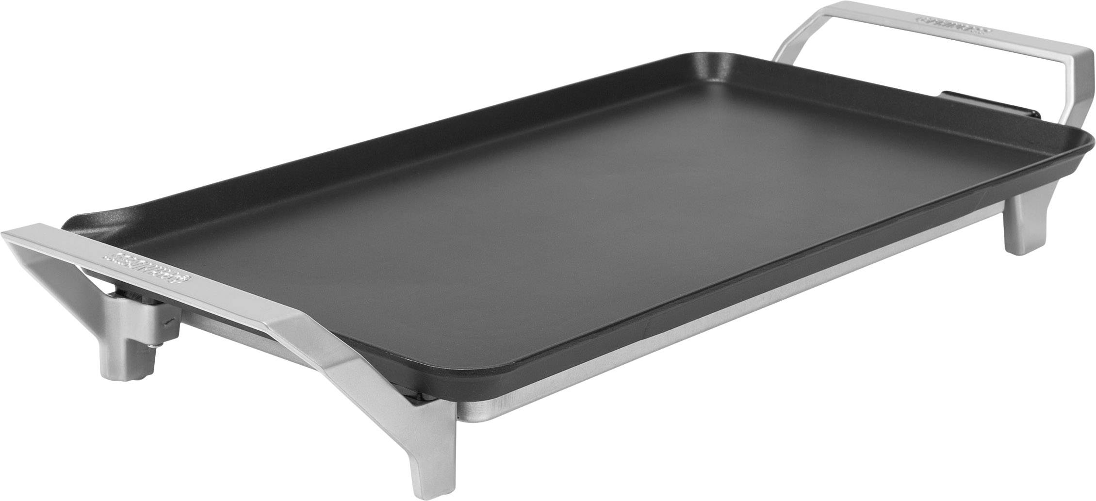 Настільний гриль Teppan Yaki Princess Table Chef Premium XL, 2500 Вт, срібний (матовий), чорний